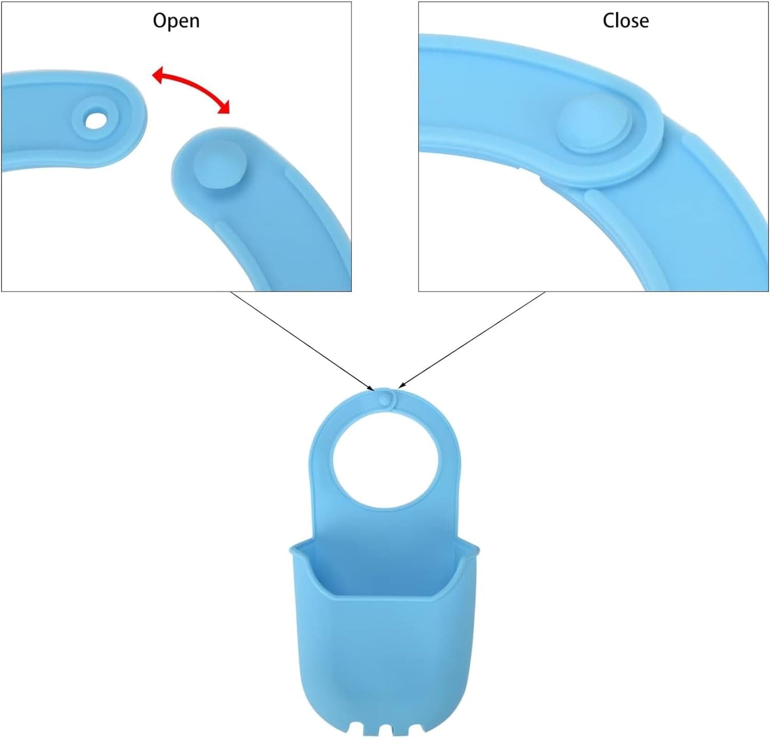 Silicone Hanging Bogg Pouch, Camping Hiking Beach Bag, Phone Holder, Sink Storage Hanging Bag, Dish Drying Rack, Faucet Scrubber Sponges, Hangable Drying Rack Sink Bag Tray, Soap Drain Basket with Buckle Silicone Hanging Bogg Pouch, Camping Hiking Beach Bag, Phone Holder, Sink Storage Hanging Bag, Dish Drying Rack, Faucet Scrubber Sponges, Hangable Drying Rack Sink Bag Tray, Soap Drain Basket with Buckle